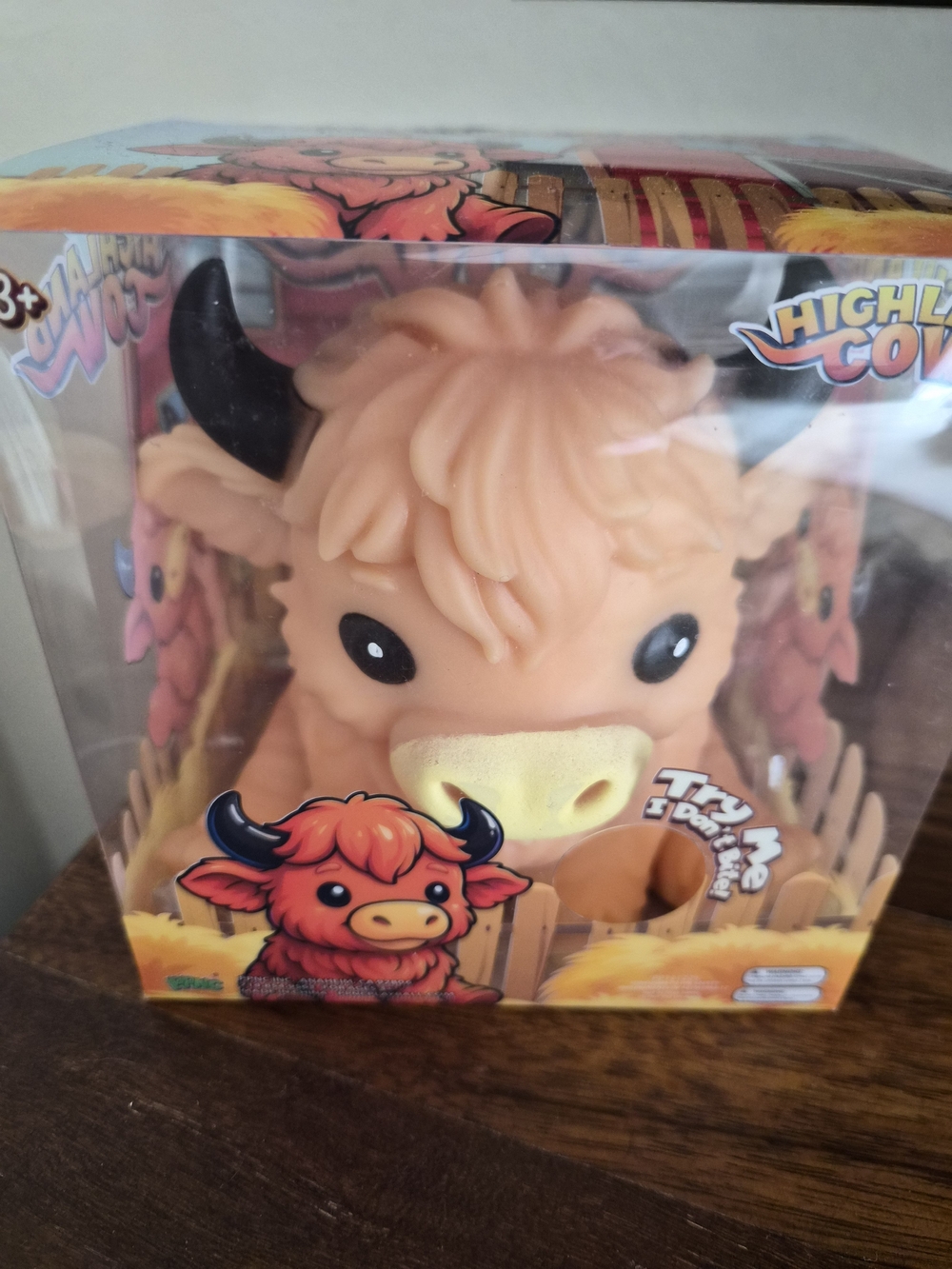 Highland Cow Plush Squishy